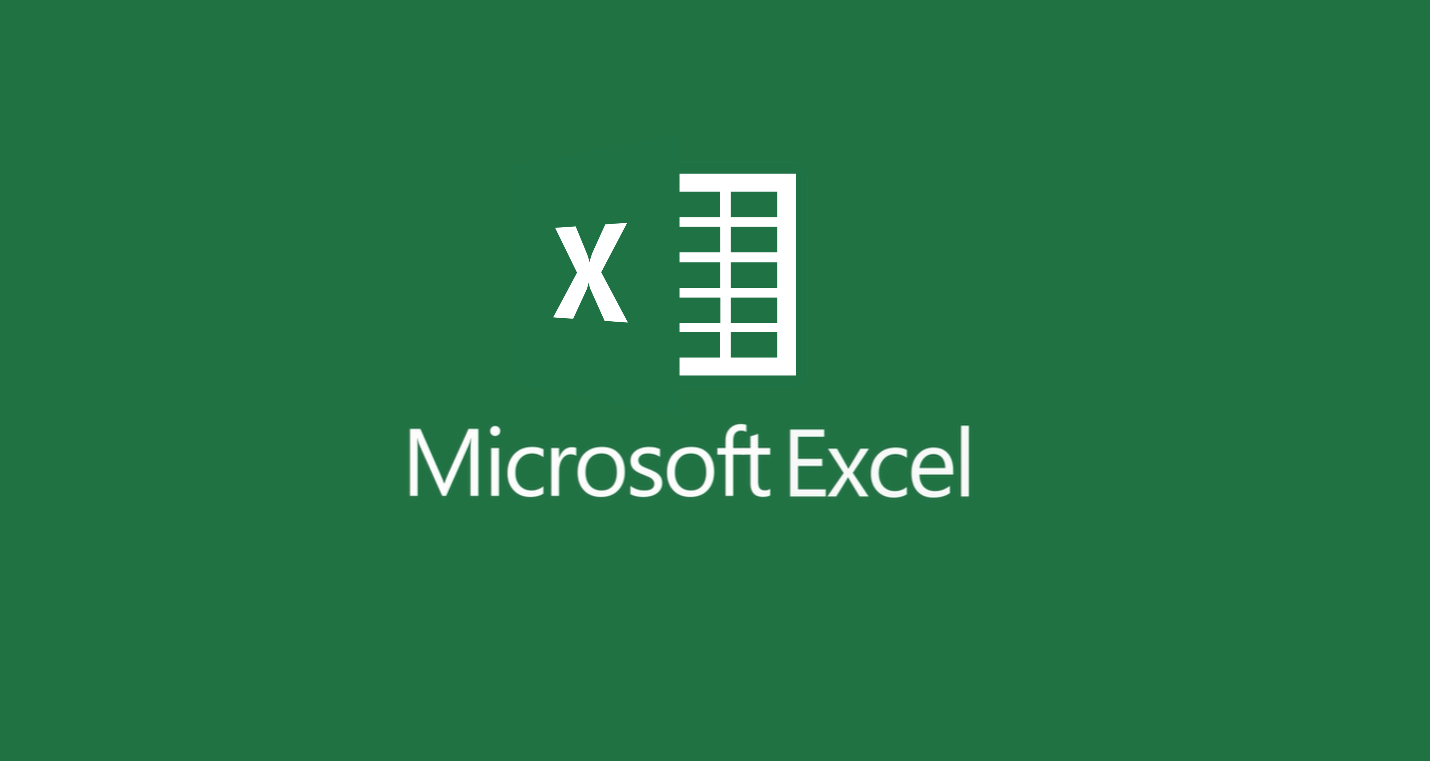 Introduction to Excel